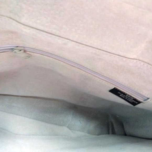 Korean Handmade Light Grey Eel Skin Crossbody - Picture 14 of 15